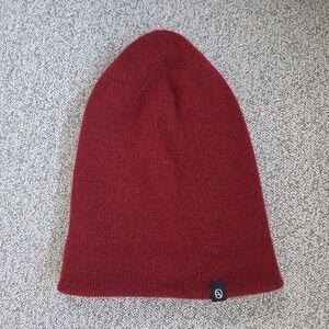 Away Red Cashmere Travel Beanie - OS